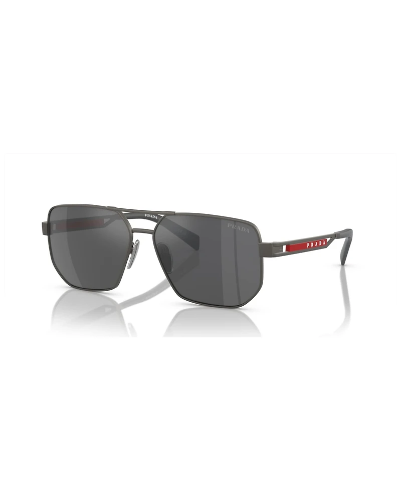 Prada Linea Rossa Men's Sunglasses, Mirror Ps 51ZS