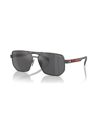Prada Linea Rossa Men's Sunglasses, Mirror Ps 51ZS