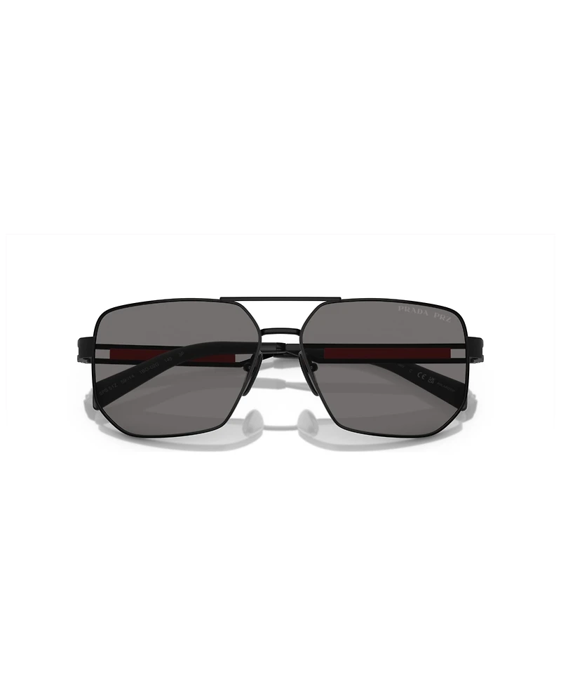 Prada Linea Rossa Men's Polarized Sunglasses, Ps 51ZS