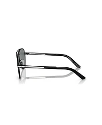 Prada Iconic Plaque Pilot Men's Sunglasses