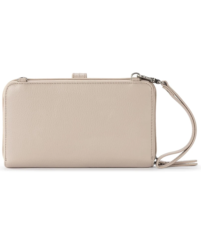 Iris Leather Smartphone Convertible Crossbody Wallet