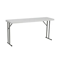5-Foot Plastic Folding Training Table