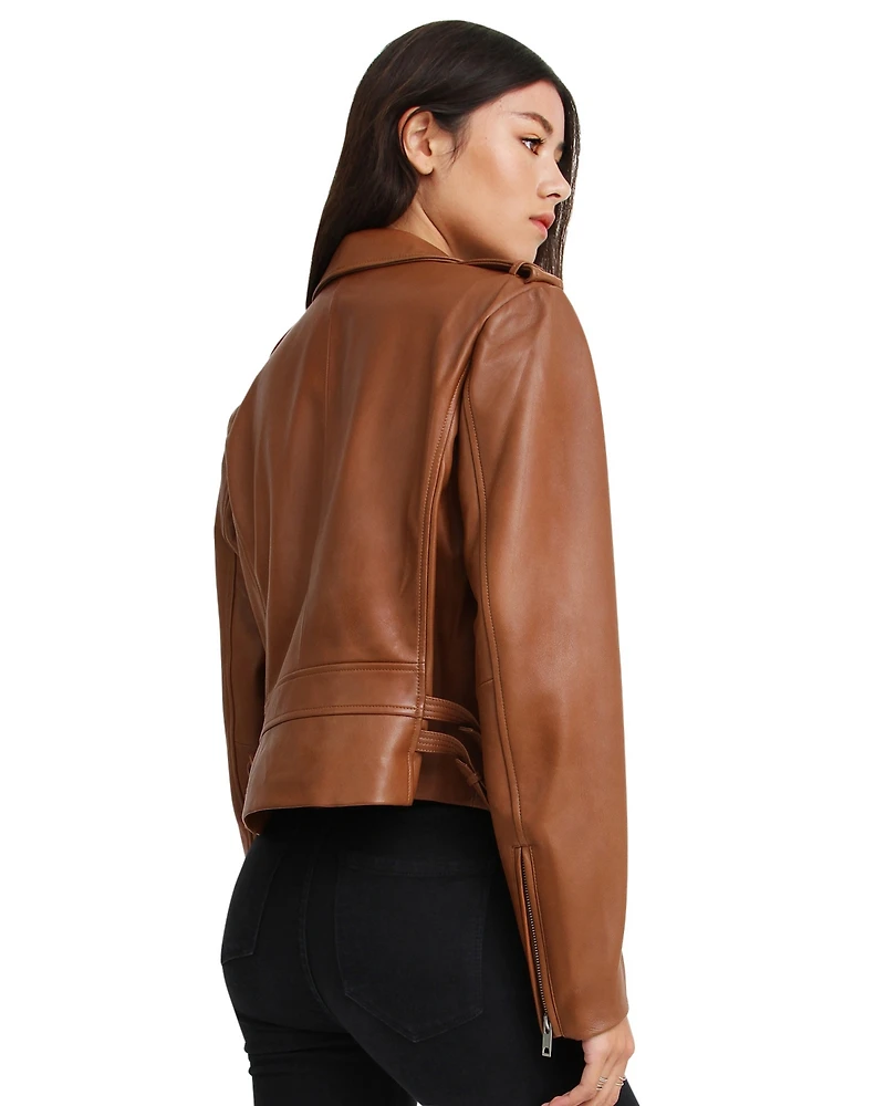 Belle & Bloom Women's Just Friends Leather Jacket