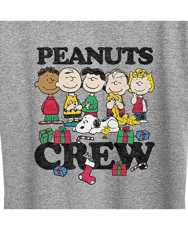 Trendy Plus Peanuts Crew Holiday Christmas Graphic T-shirt