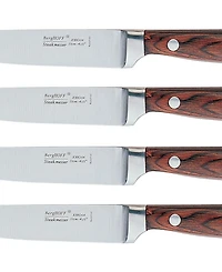 BergHOFF Pakka Wood 4-Pc. Steak Knife Set