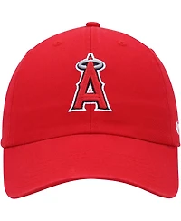 Youth Boys and Girls '47 Brand Red Los Angeles Angels Clean Up Adjustable Hat