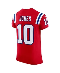 Men's Nike Mac Jones Red New England Patriots Alternate Vapor F.u.s.e. Elite Jersey
