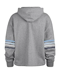 Women's '47 Brand Heather Gray Distressed Tennessee Titans Upland Bennett Pullover Hoodie