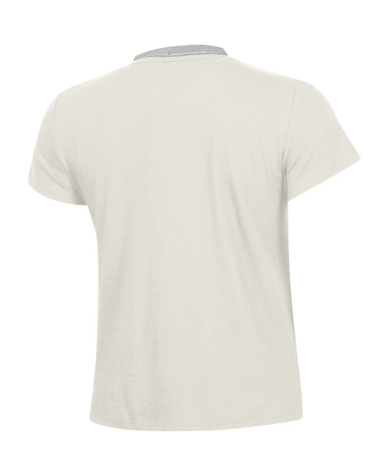 Women's Under Armour White Auburn Tigers Iconic T-shirt