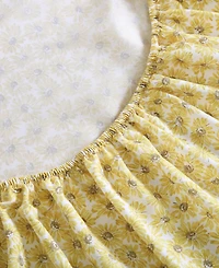 Betsey Johnson Sunflower Field Microfiber 3-Pc. Sheet Set, Twin