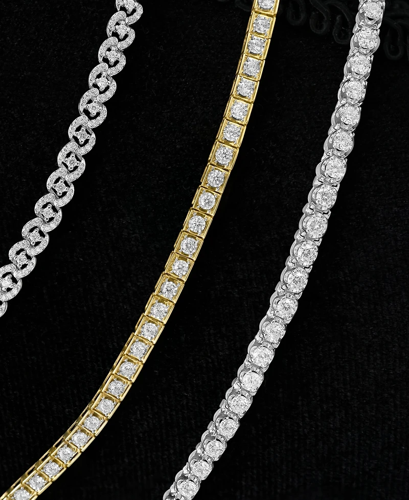 Diamond Tennis Bracelet (1 ct. t.w.) in 10k White Gold