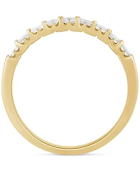 Diamond Baguette Double Row Band (1/4 ct. t.w.) 14k Gold