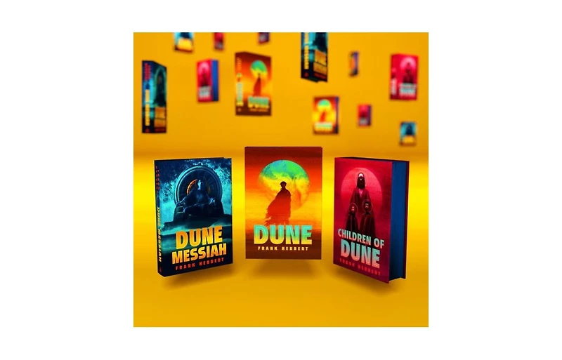 Frank Herbert's Dune Saga 3-Book Deluxe Hardcover Boxed Set- Dune, Dune Messiah, and Children of Dune by Frank Herbert