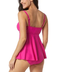 Coco Reef Contours Diamond Underwire Wrap Tankini Top