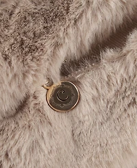 Croscill Sable Solid Faux Fur Decorative Pillow, 20" x