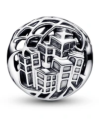 Pandora Sterling Silver Marvel Spider-Man Soaring City Charm