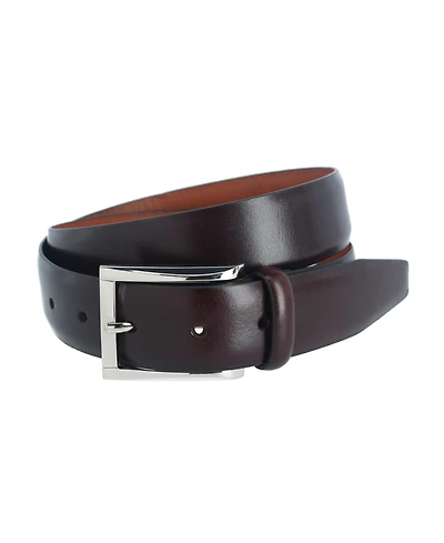 Trafalgar Men's Broderick 32mm Leather Dress Belt
