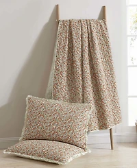 Laura Ashley Loves ton Cotton Reversible -Piece Quilt Set