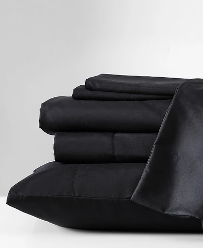 Closeout! Kenneth Cole New York Solution Solid Microfiber 6-Pc. Sheet Set