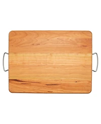 Zwilling Cherry Wood Carving Board with Handles