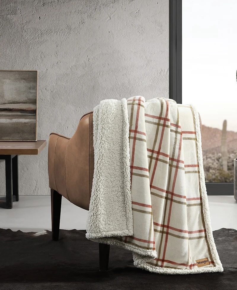 Wrangler Colt Ultra Soft Plush Throw, 60" x 50"