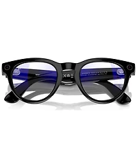 Ray-Ban Unisex Ai Meta Gen1 Headliner Blue Light Glasses, RW4009