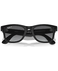 Ray-Ban Meta Wayfarer Unisex Polarized Gradient Ai Sunglasses, RW4006