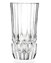Lorren Home Trends Rcr Adagio Crystal High Ball Glass Set of 6