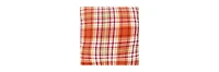 Briar Plaid Decor Decoration Fall Woven Throw Pillow, 18" x 18" For Sofa Couch Or Bed
