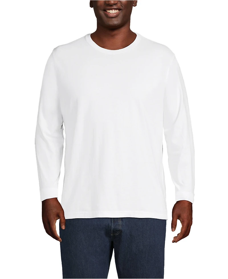 Lands' End Big & Tall Super-t Long Sleeve T-Shirt
