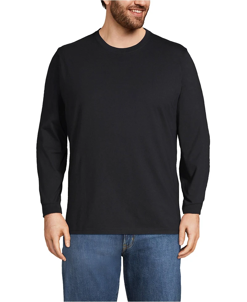 Lands' End Big & Tall Super-t Long Sleeve T-Shirt