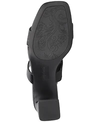 Easy Street Women's Clovelle Slip-On Block Heel Sandals