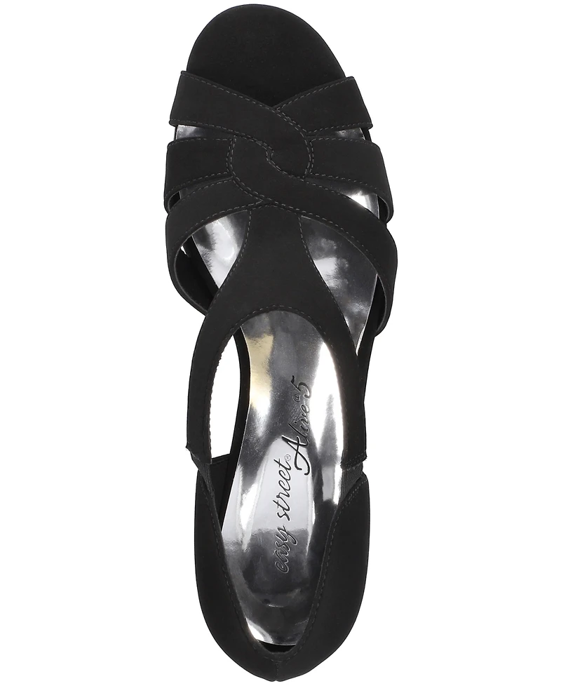 Easy Street Women's Essie Slip-On Dress Sandals