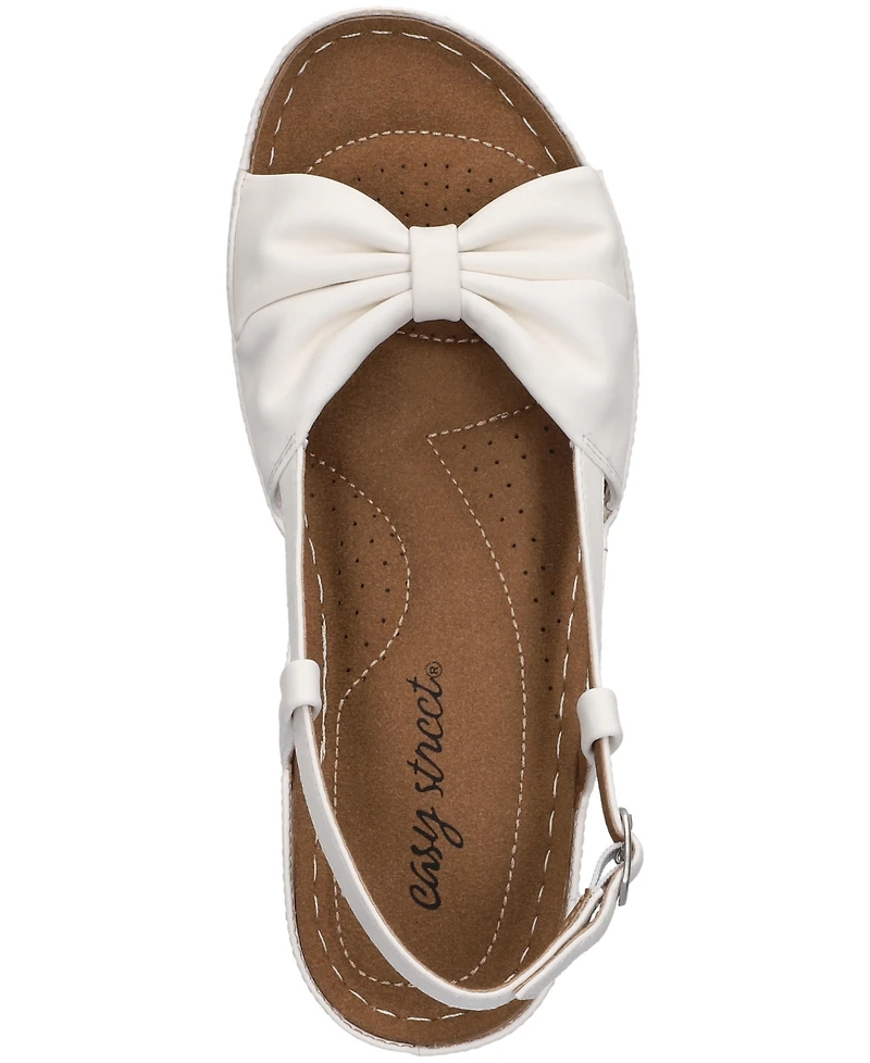 Easy Street Women's Jupiter Comfort Buckle Slingback Sandals