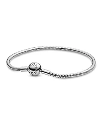 Pandora Moments Sterling Silver Snake Chain Bracelet