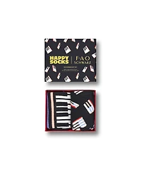 Happy Socks Men's X Fao Schwarz Piano Socks Gift Set, Pack of 2