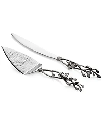 Michael Aram White Orchid Cake Knife and Server
