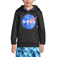 Lands' End Boys Husky Active Tech Fleece Tricot Sweatshirt