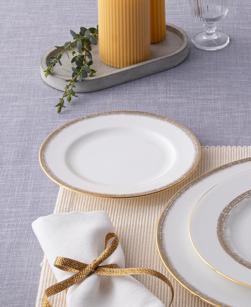 Noritake Haku Set of 4 Bread Butter and Appetizer Plates, Service For 4