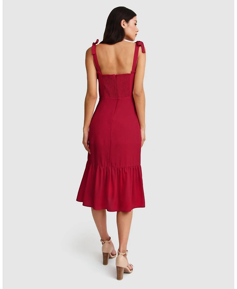 Belle & Bloom Women's Summer Storm Midi Dress