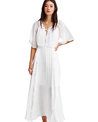 Belle & Bloom Women's Amour Ruffled Midi Dress