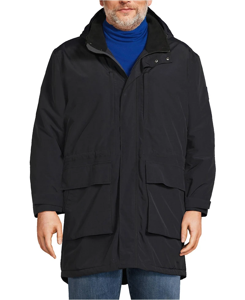 Lands' End Men's Squall Insulated Waterproof Winter Parka