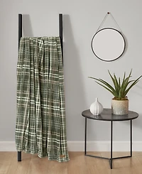Lucky Brand Camper Plaid Cozy Plush Throw, 50" x 70"