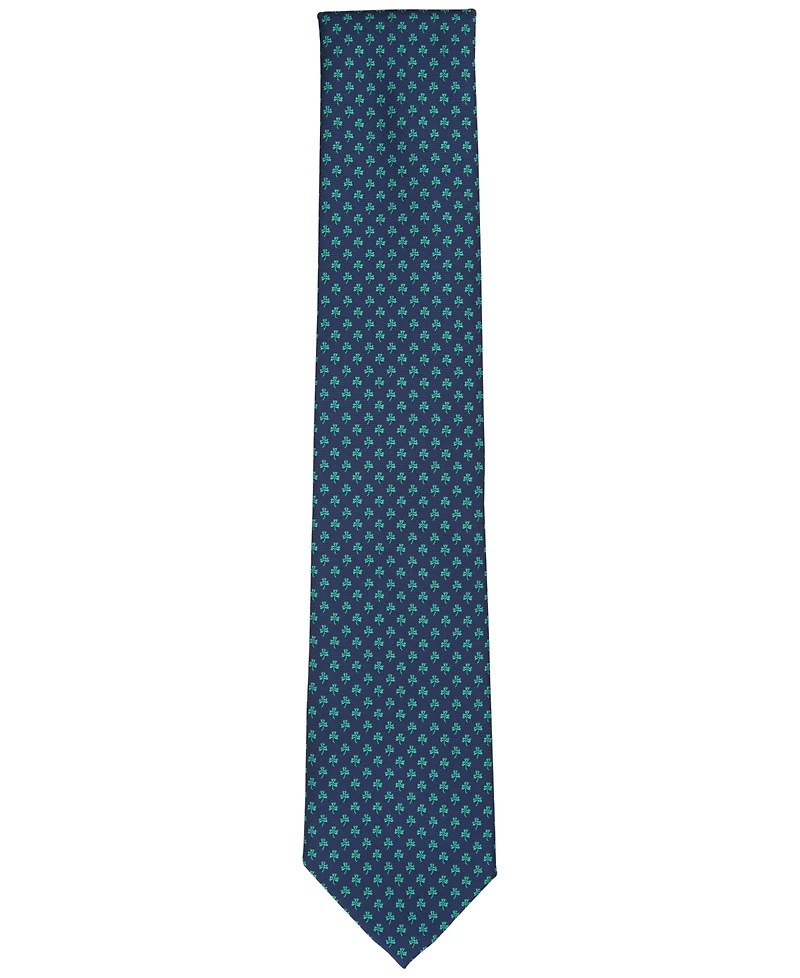 Club Room Men's Shamrock Tie, Created for Macy's