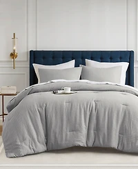 510 Design Mina Waffle Textured 3-Pc. Comforter Set, King/California King