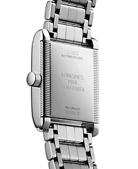 Longines Women's Swiss Mini DolceVita Diamond (1/2 ct. t.w.) Stainless Steel Bracelet Watch 22x29mm