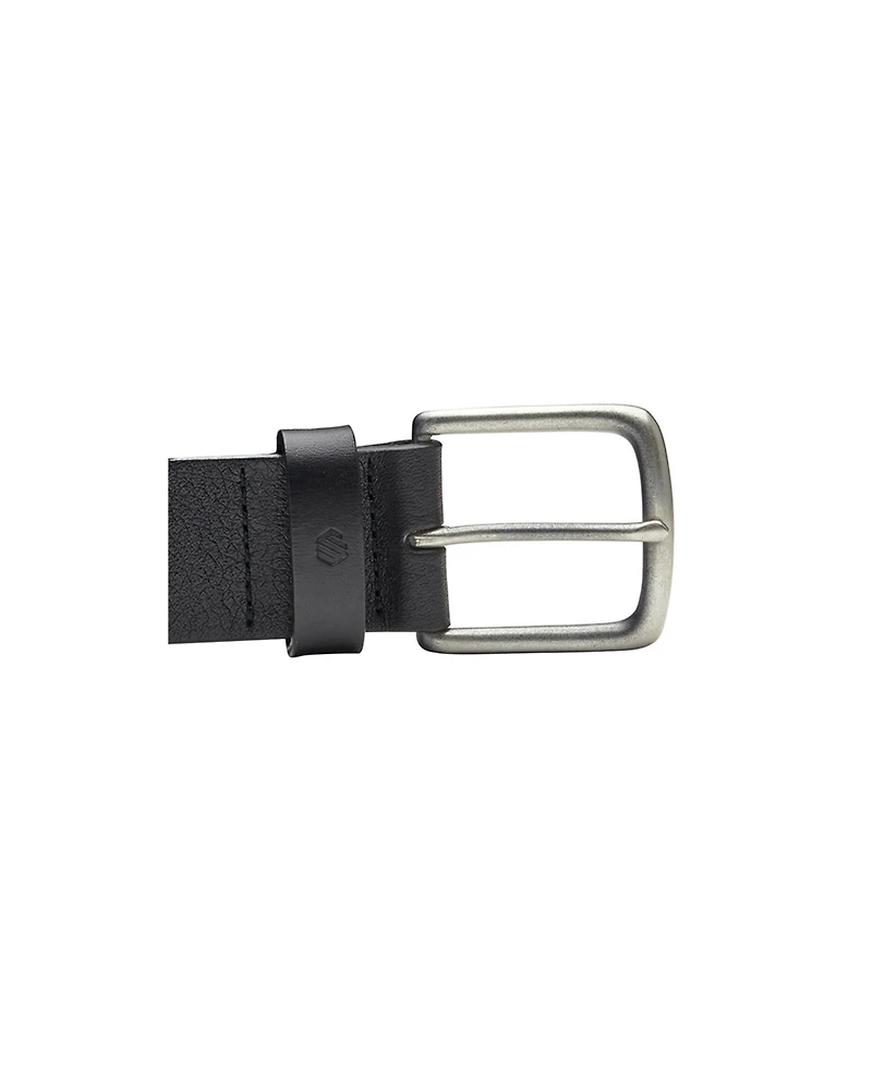 Johnston & Murphy Men's Tumbled Straight Edge Belt