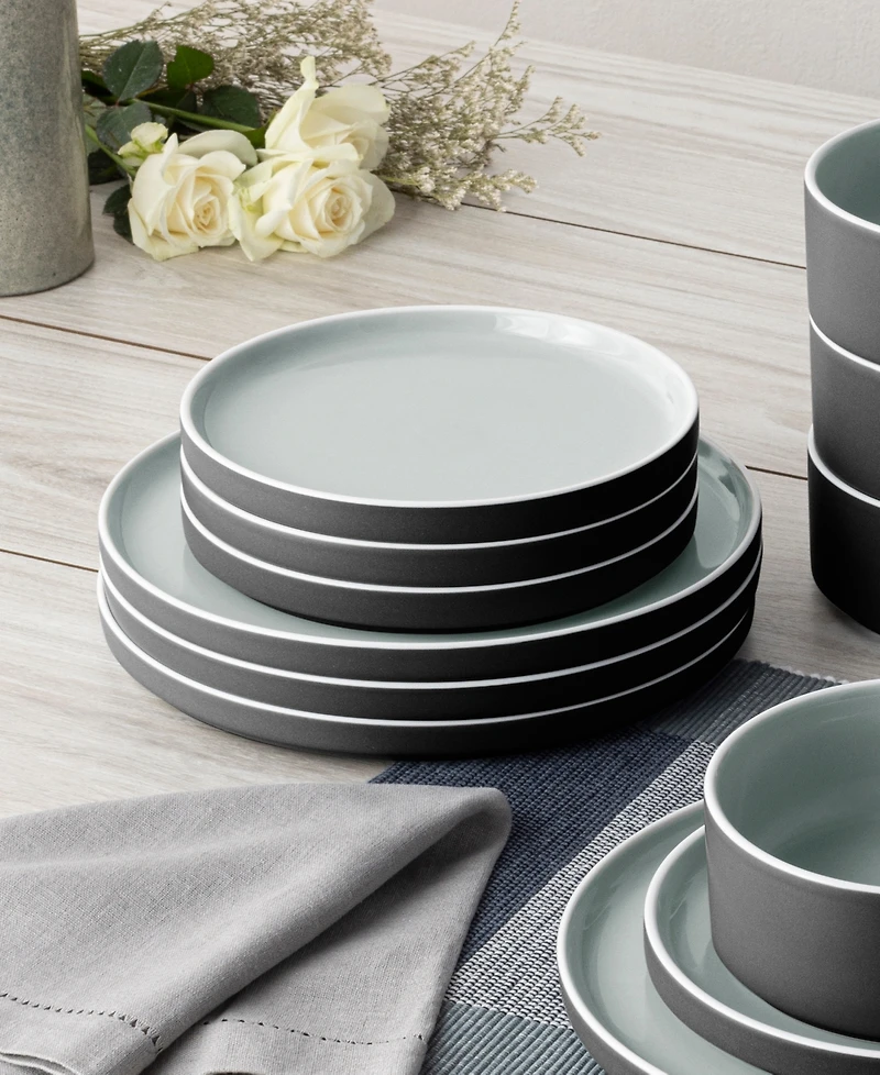 Noritake ColorTrio Stax 16 Pc. Dinnerware Set, Service for 4