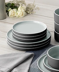 Noritake ColorTrio Stax 16 Pc. Dinnerware Set, Service for 4