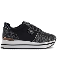 Dkny Women's Davie Lace-Up Platform Sneakers
